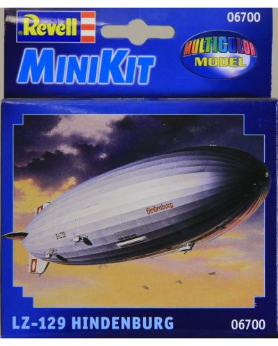 Сглобяем модел на цепелин Revell Minikit - LZ 129 Hindenburg (06700)