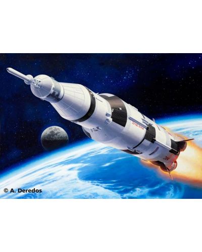 Сглобяем модел на космическа ракета Revell - Saturn V (04909) - 2