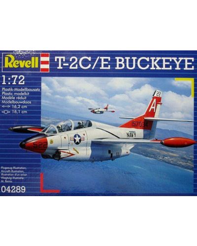 Сглобяем модел на самолет Revell - T-2C/E Buckeye (04289)