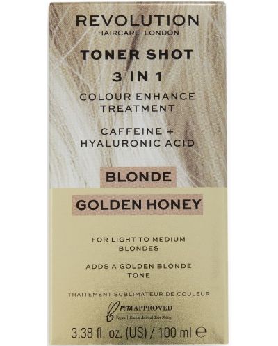 Revolution Haircare Тонер за коса 3 в 1 Golden Honey, 100 ml - 2