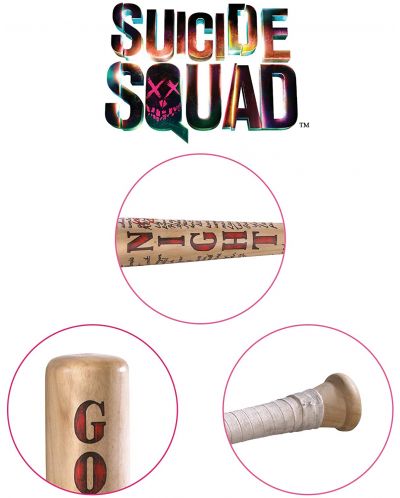 Реплика The Noble Collection DC Comics: Suicide Squad - Harley Quinn's Good Night Bat, 80 cm - 3