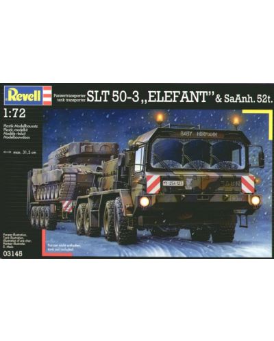 Сглобяем модел на военен камион Revell - SLT 50-3 Elefant (03145) - 2