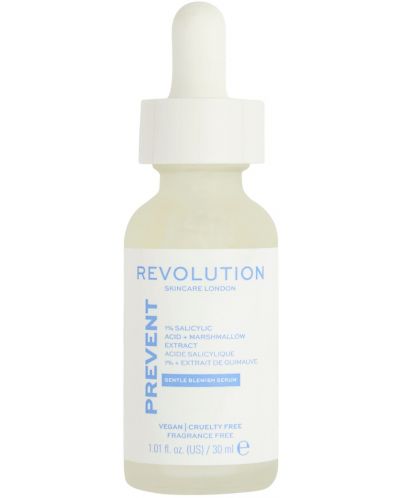 Revolution Skincare Серум за лице 1% Salicylic Acid + Marshmallow, 30 ml - 1