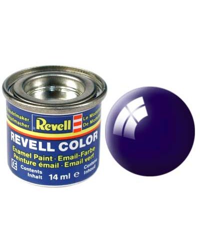 Емайл боя за сглобяеми модели Revell - Нощно син, гланц (32154) - 1