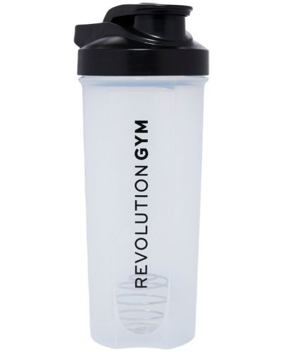 Revolution Gym Шейкър Shake It Protein, черен, 700 ml - 1