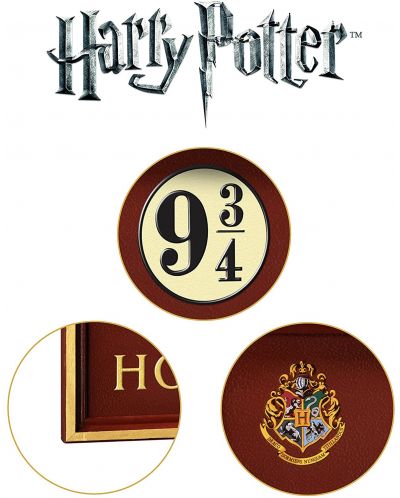 Реплика The Noble Collection Movies: Harry Potter - Hogwarts Express 9 3/4 Sign, 58 cm - 3