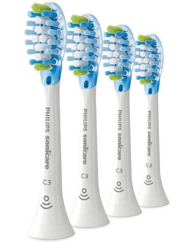 Резервни глави Philips Sonicare - Premium Plaque Defence HX9044/87 C3 бял - 4бр.