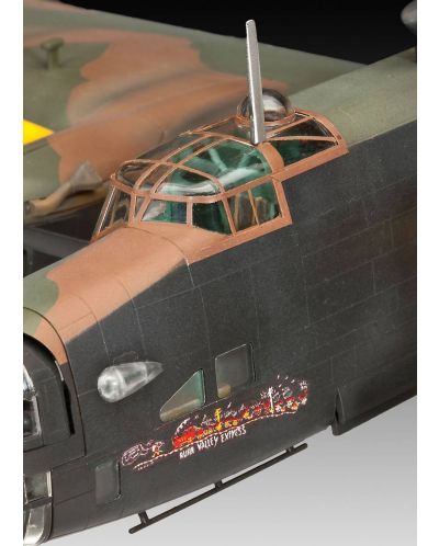 Сглобяем модел на военен самолет Revell Handley Page - HALIFAX B Mk.I/II GR II (04670) - 5