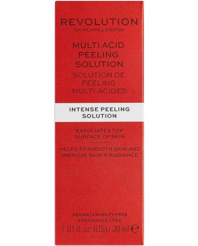 Revolution Skincare Серум-пилинг за лице Multi Acid, 30 ml - 3