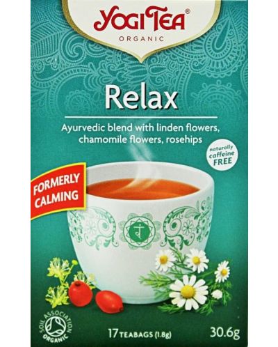 Relax Чай за спокойствие, 17 пакетчета, Yogi Tea - 1