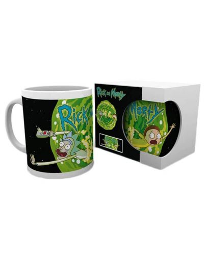Чаша Rick and Morty - Logo - 2