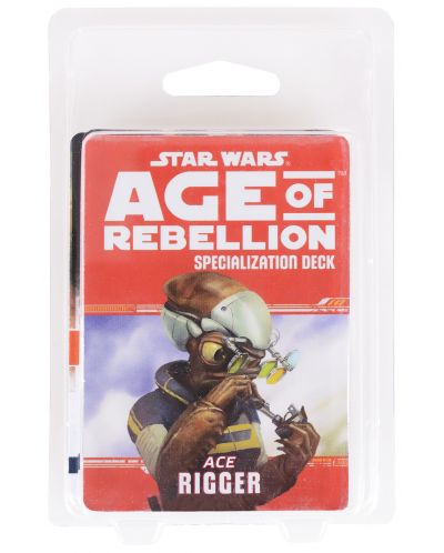 Допълнение за ролева игра Star Wars: Age of Rebellion - Rigger Specialization Deck - 2