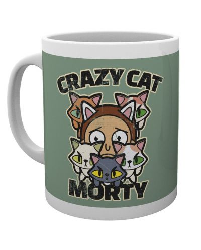 Чаша Rick and Morty - Crazy Cat Morty - 1