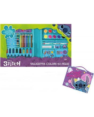 Рисувателен комплект Disney - Stitch, 52 елемента - 2