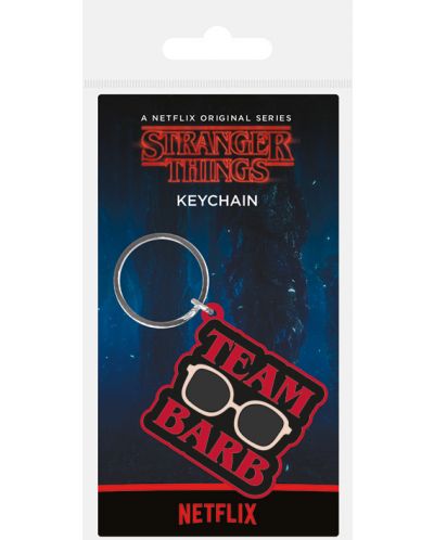 Ключодържател Pyramid Television: Stranger Things - Team Barb