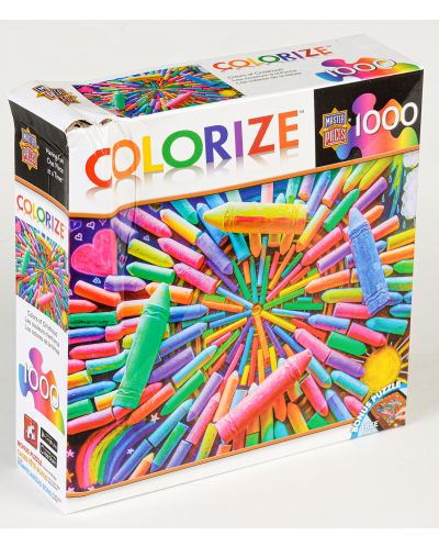 Пъзел Master Pieces от 1000 части - Цветове от детството (с нарушена опаковка) - 1
