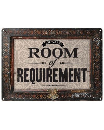 Табелка за врата Half Moon Bay - Harry Potter: Room of Requirement - 1