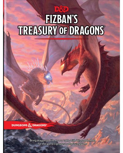 Ролева игра Dungeons & Dragons - Fizban's Treasury of Dragons - 1