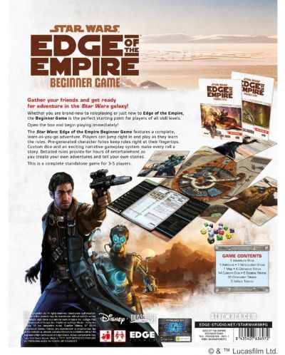 Ролева игра Star Wars: Edge of the Empire - Beginner Game - 2