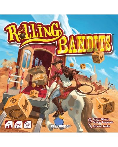 Настолна игра Rolling Bandits, парти, семейна - 4