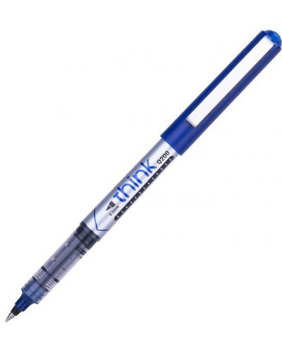 Ролер Deli Think - EQ20030, 0.5 mm, пишещ в синьо - 1