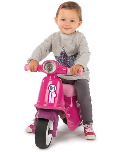 Детски скутер Smoby - Розов - 2
