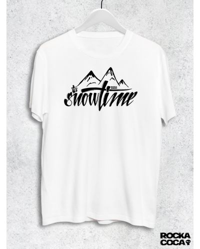 Тениска RockaCoca Snow, бяла, размер XL - 1