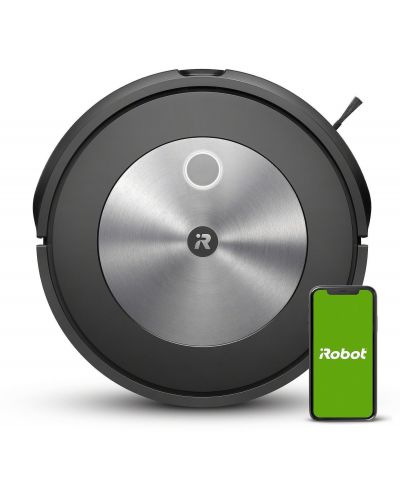 Робот прахосмукачка IRobot - Roomba J7, черна - 3