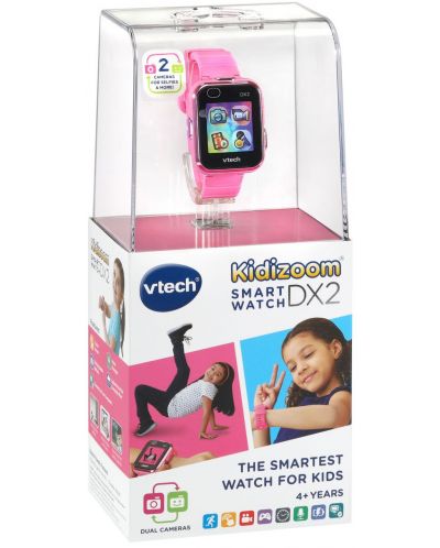 Електронна играчка Vtech - Смарт часовник, розов - 8