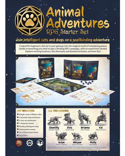 Ролева игра Animal Adventures RPG - Starter Set - 2
