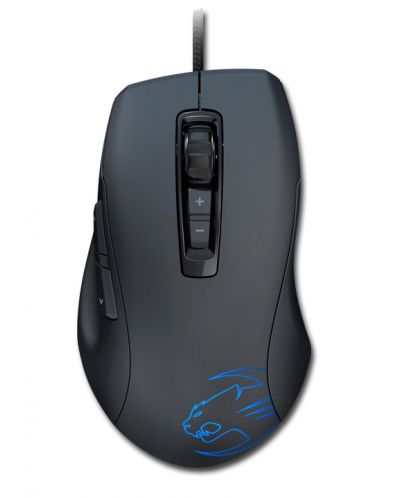 Гейминг мишка ROCCAT - Kone Pure, лазерна, черна