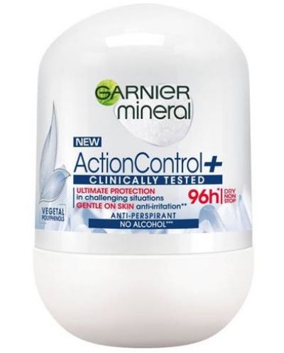 Garnier Рол-он против изпотяване Action Control, 50 ml - 1