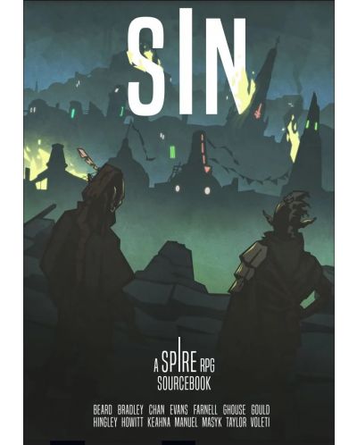 Ролева игра Spire: The City Must Fall - Sin Sourcebook - 1