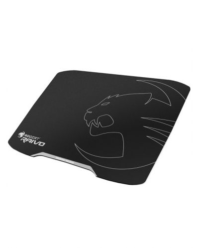 Гейминг подложка за мишка ROCCAT Raivo - Midnight Black, M, твърда, черна