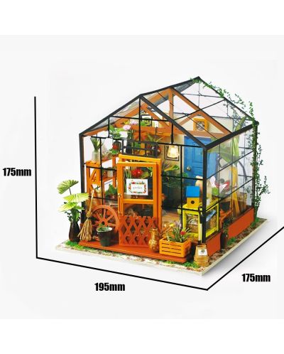 Сглобяем модел Rolife - Къщичката за цветя на Кати - 4