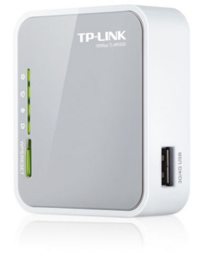 Рутер TP-Link - TL-MR3020, 72Mbps, бял - 3