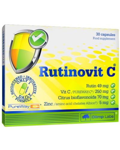 Rutinovit C, 30 капсули, Olimp - 1