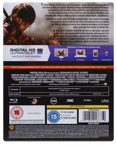 Rurouni Kenshin 3 - Steelbook Edition (Blu-Ray) - 2