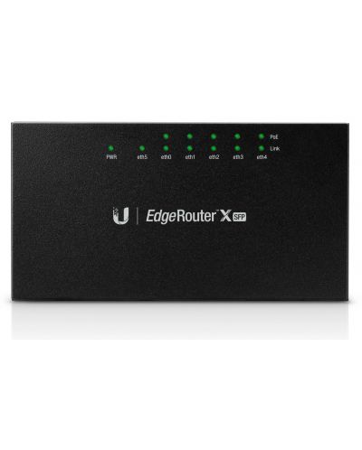 Рутер Ubiquiti - EdgeRouter X SFP, 1Gbps, черен - 2