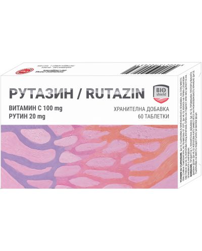 Рутазин, 60 таблетки, BioShield - 1