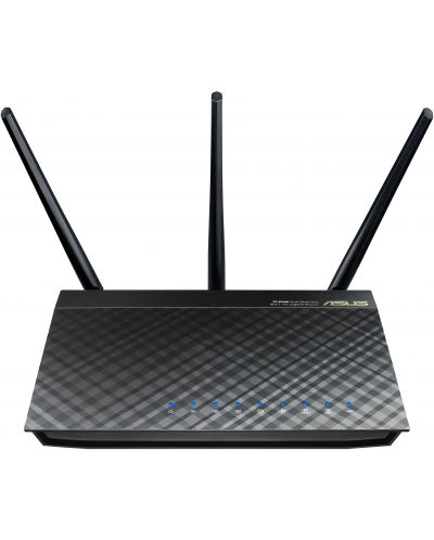 Рутер ASUS - RT-AC66U, 1.5Gbps, черен