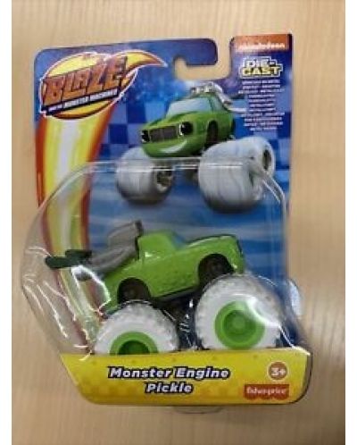Детска играчка Fisher Price Blaze and the Monster machines - Monster Engine Pickle - 3