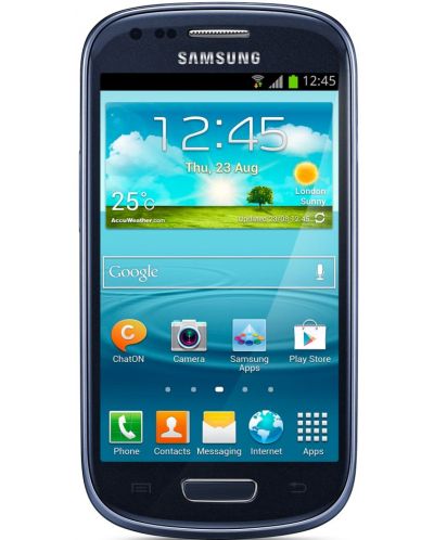 Samsung GALAXY S III Mini - син - 1