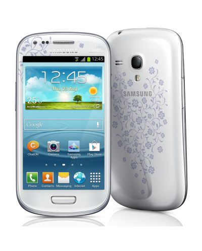 Samsung GALAXY S III Mini - White La Fleur - 3