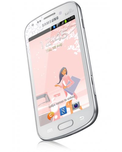 Samsung GALAXY S Duos - White La Fleur - 8