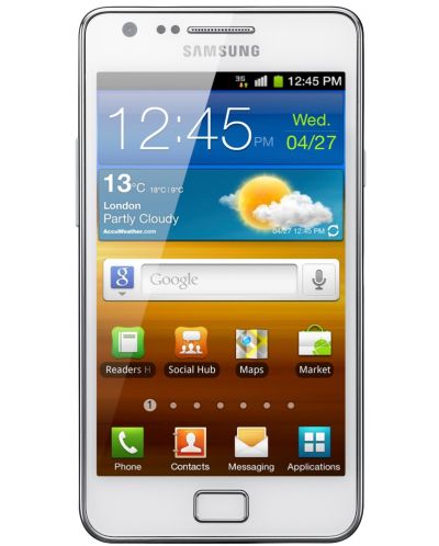 Samsung GALAXY S II Plus - бял - 1