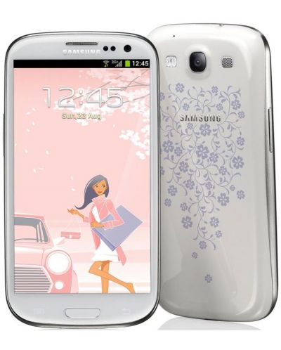 Samsung GALAXY S III - White La Fleur - 1