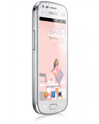 Samsung GALAXY S Duos - White La Fleur - 7