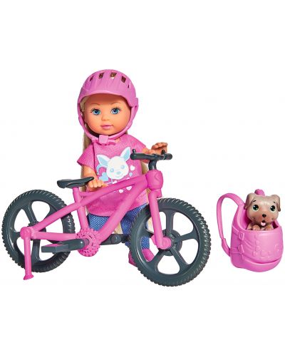 Кукла Simba Toys Evi Love - Еви, с колело