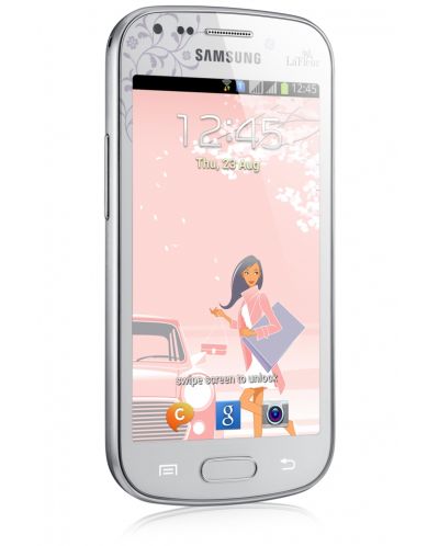 Samsung GALAXY S Duos - White La Fleur - 6